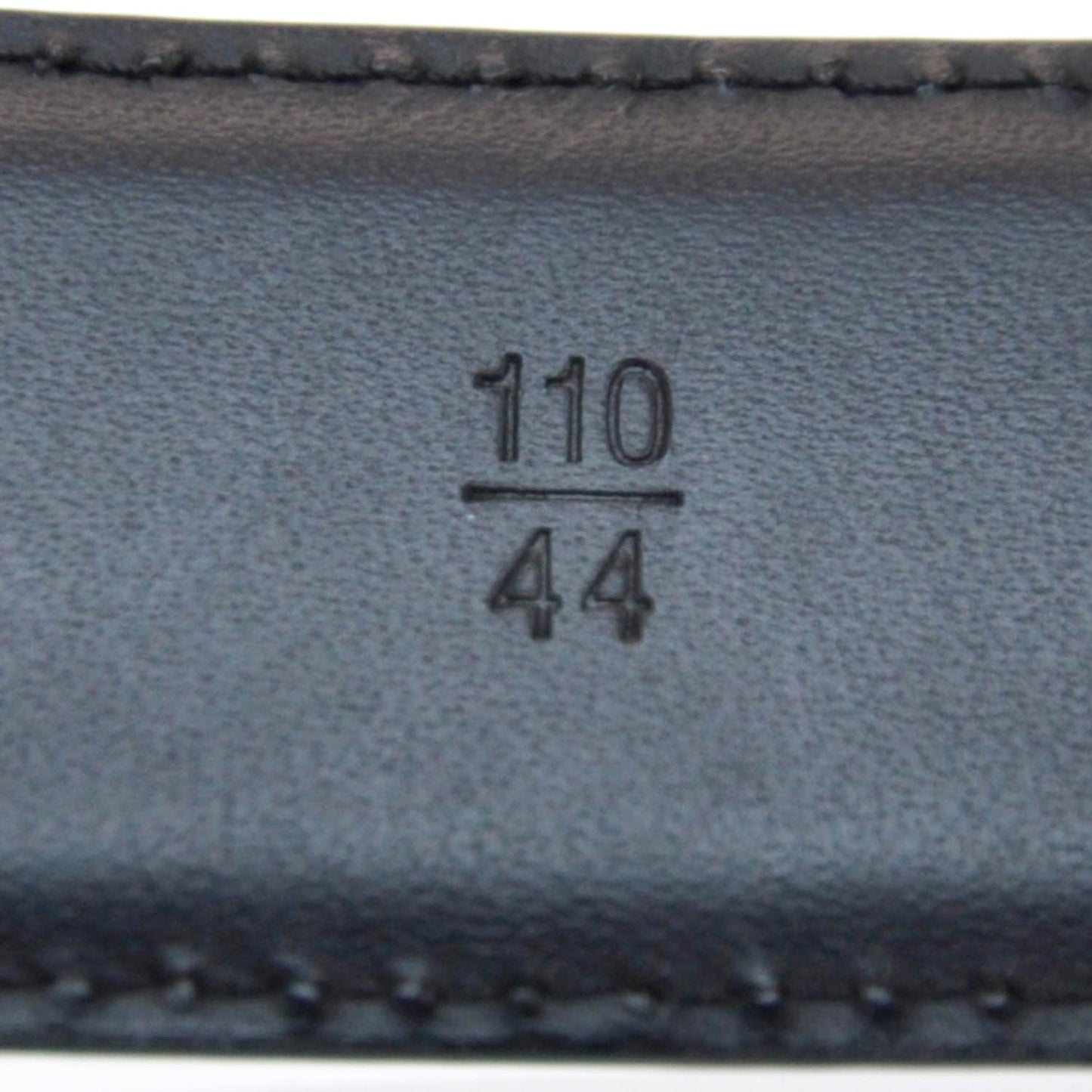Taiga Leather Classique Belt Black 110 44