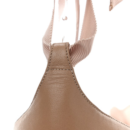 Christian Louboutin Grosgrain Christeriva 100 Sandals 37.5 Nude 12 of 12