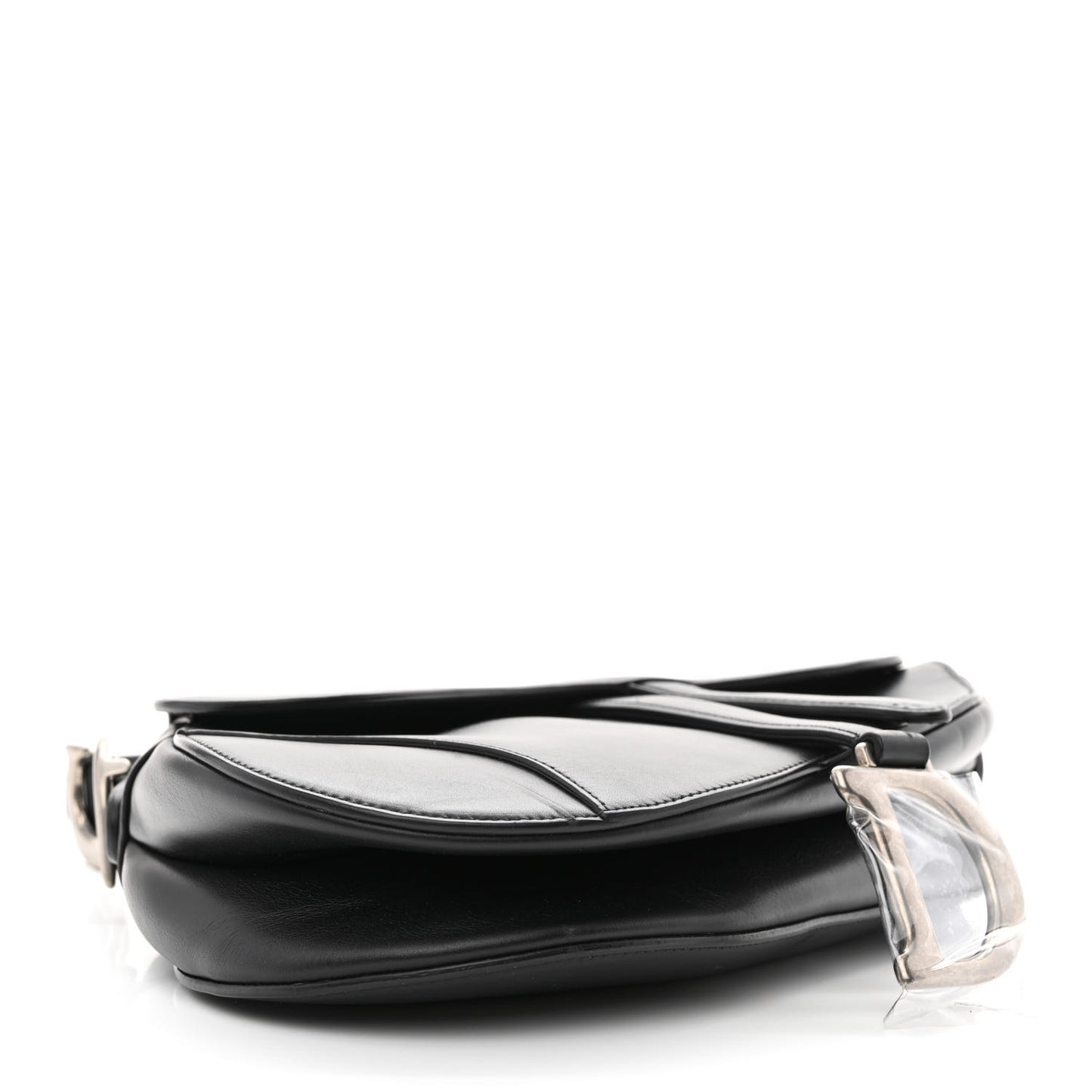 Calfskin Saddle Bag Black