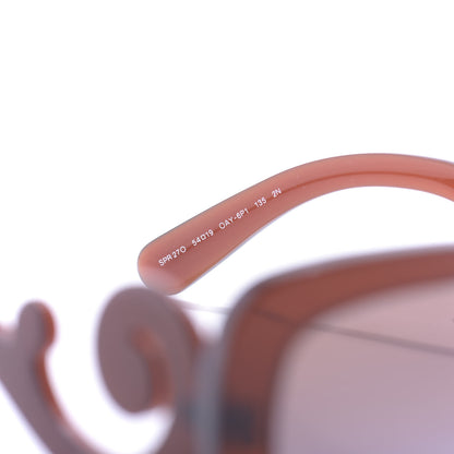 Prada Acetate Baroque Sunglasses SPR 27O Purple Havana 6 of 9