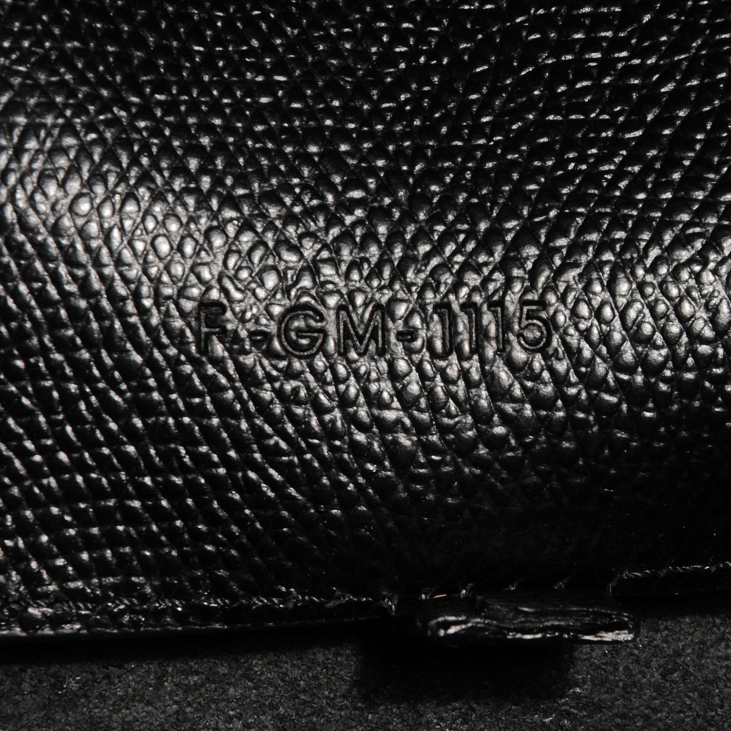 Celine Grained Calfskin Small Vertical Cabas Black 7 of 7
