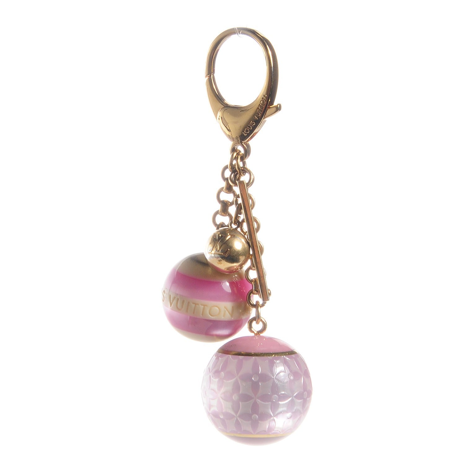 Louis Vuitton Mini Lin Croisette Bag Charm Violet 1 of 5