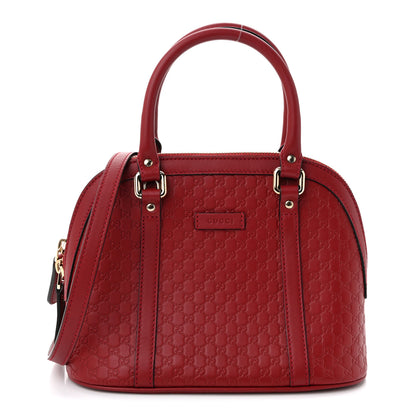 Gucci Soft Microguccissima Mini Dome Bag Rosso 1 of 10