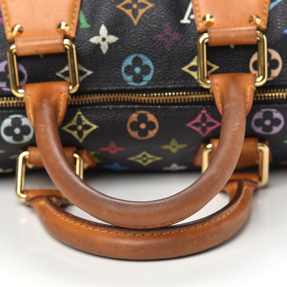 Louis Vuitton Monogram Multicolor Speedy 30 Black 14 of 17