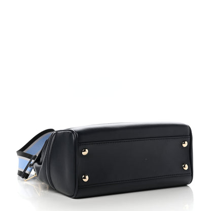 Versace Vitello Medium Palazzo Empire Bag Deep Blue 4 of 8