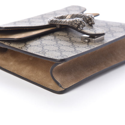 Gucci GG Supreme Monogram Mini Dionysus Shoulder Bag Taupe 9 of 11