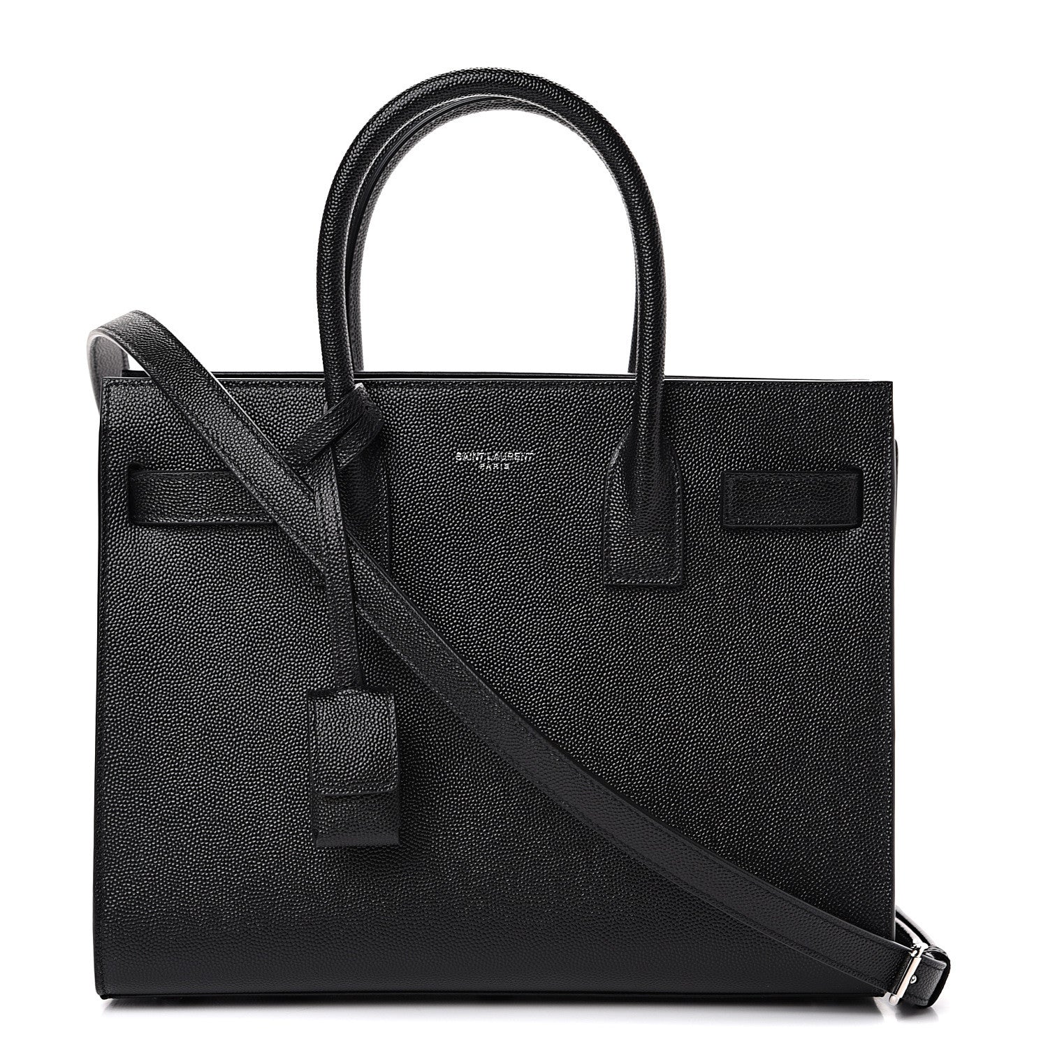 Saint Laurent Grain De Poudre Baby Sac De Jour Black 1 of 9
