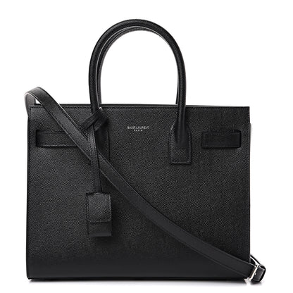 Saint Laurent Grain De Poudre Baby Sac De Jour Black 1 of 9