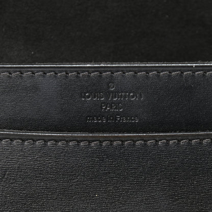 Louis Vuitton Calfskin Chain Louise GM Black 6 of 9
