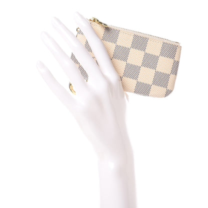 Louis Vuitton Damier Azur Key Pouch 2 of 8