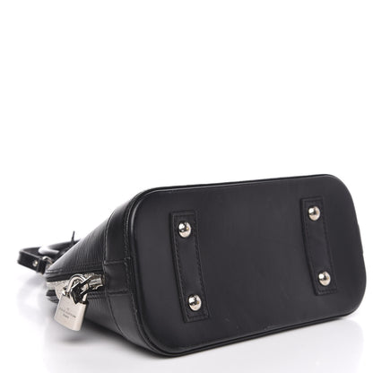 Louis Vuitton Epi Alma BB Black 4 of 12