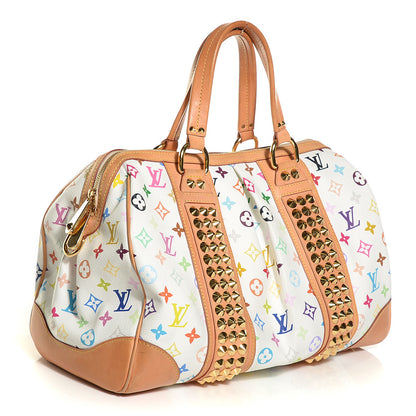 Louis Vuitton Monogram Multicolor Courtney GM White 3 of 7