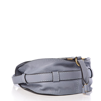 Chloe Calfskin Mini Marcie Round Crossbody Bag Washed Blue 4 of 10