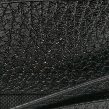 Gucci Dollar Calfskin GG Marmont French Wallet Black 7 of 8