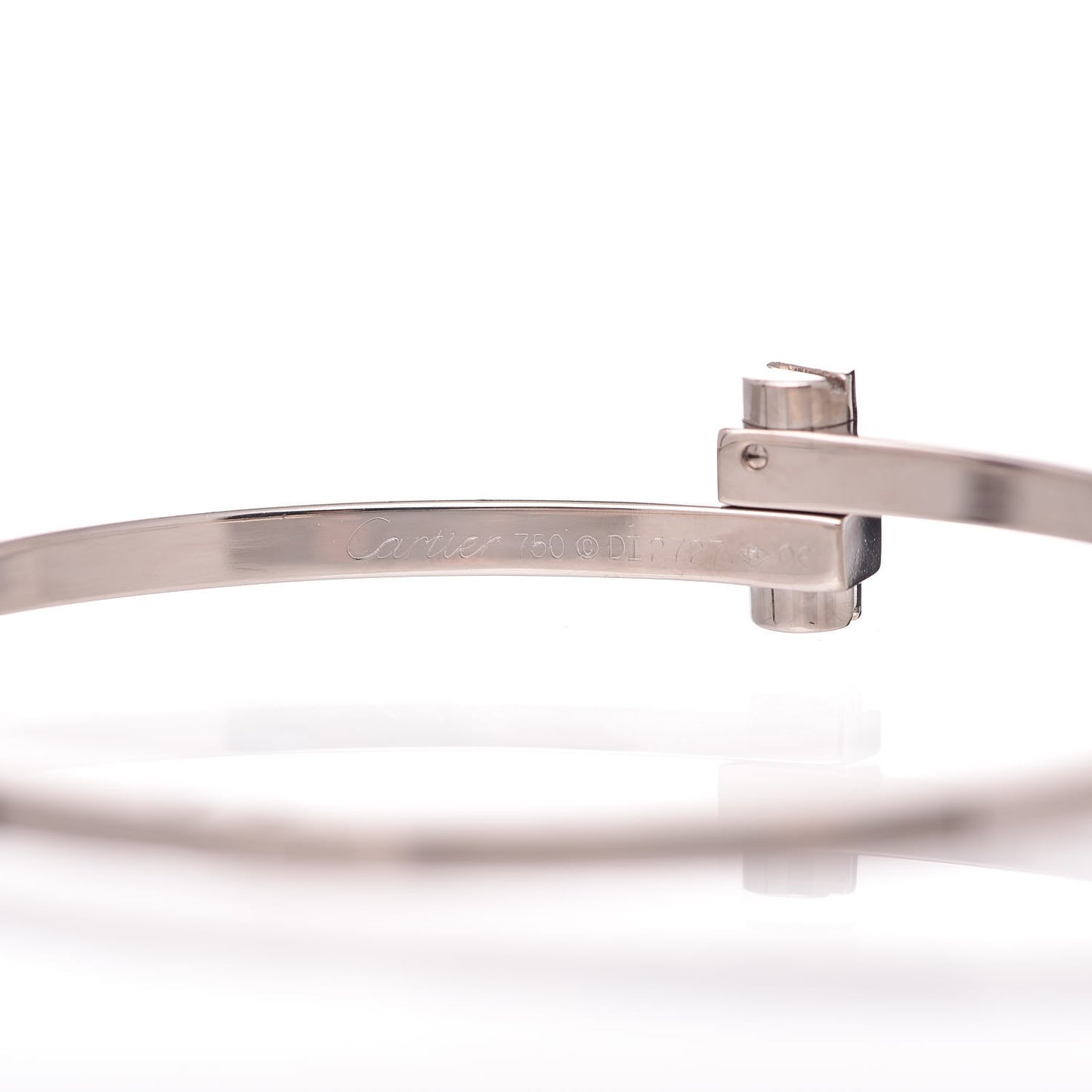 18K White Gold Menotte Bracelet 60