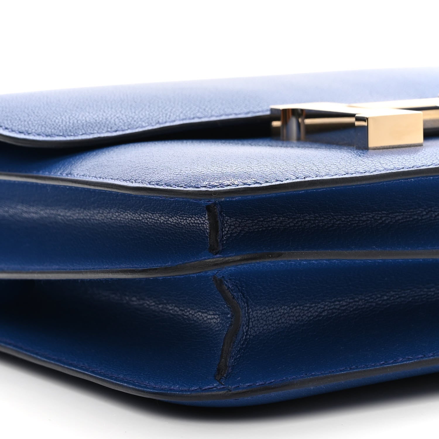 Hermes Chevre Mysore Constance 18 Bleu Electrique 9 of 11