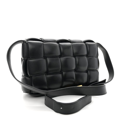 Bottega Veneta Nappa Maxi Intreccio Padded Cassette Crossbody Bag Black 3 of 13