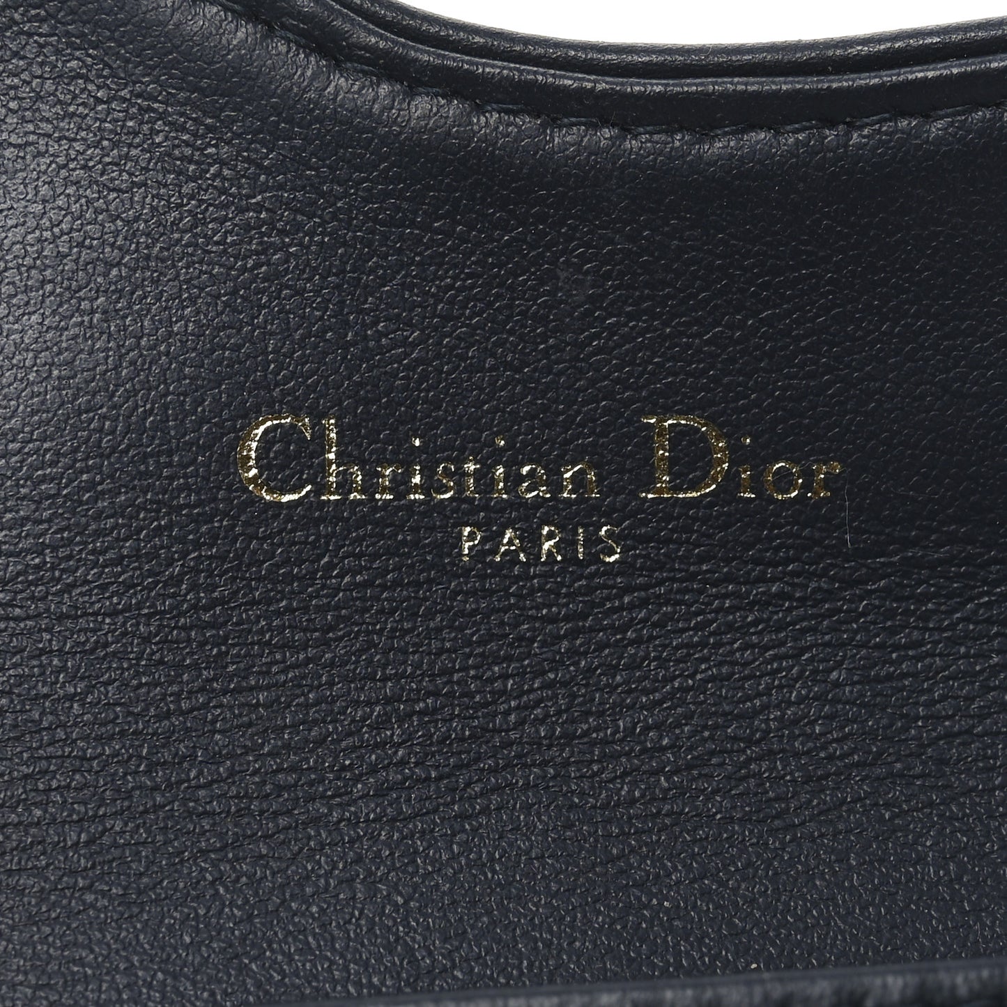 Oblique Saddle Card Holder Blue