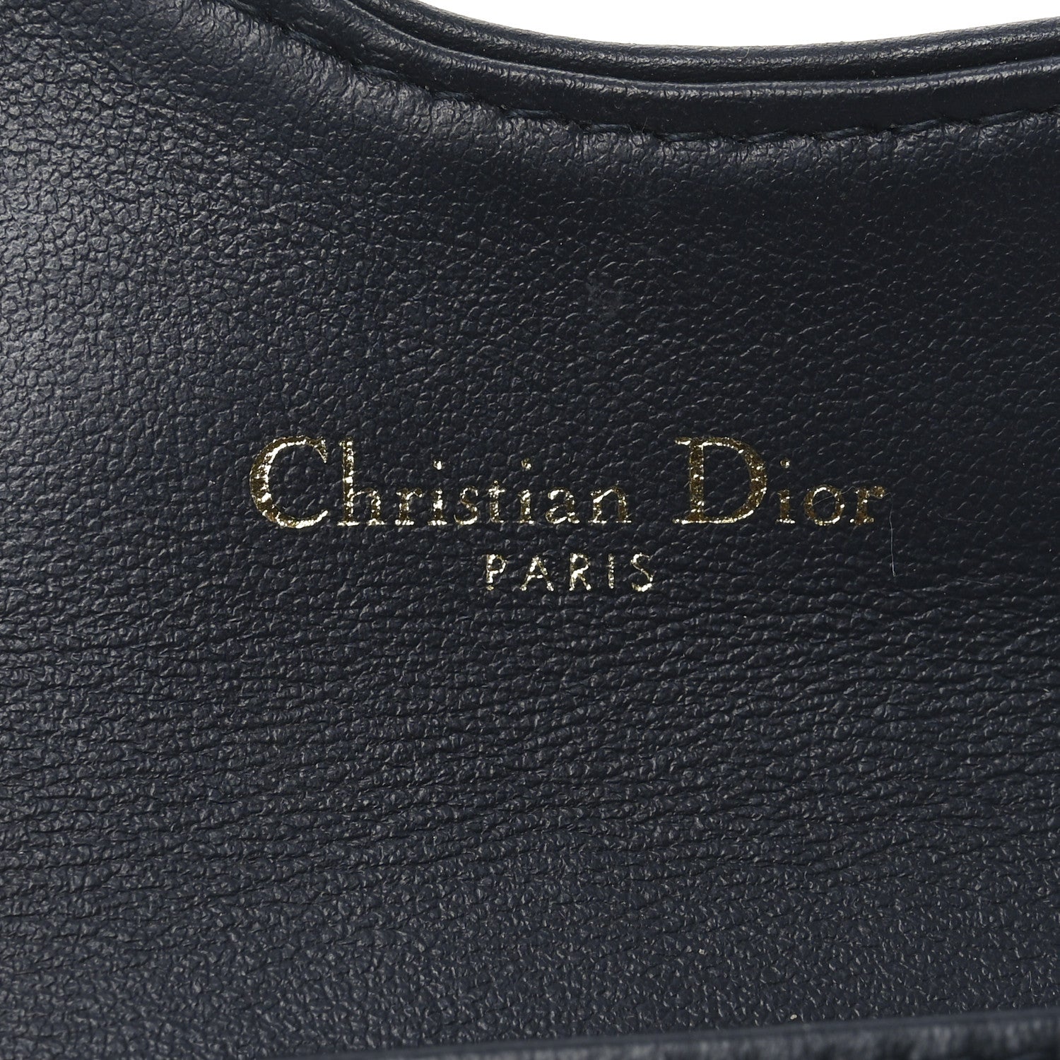 Christian Dior Oblique Saddle Card Holder Blue 6 of 7