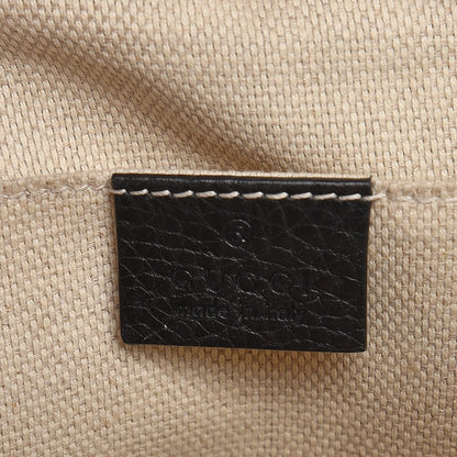 Gucci Pebbled Calfskin Small Soho Disco Bag Black 6 of 7