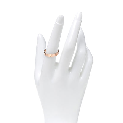 Cartier 18K Pink Gold 3.5mm LOVE Wedding Band Ring 57 8 2 of 6