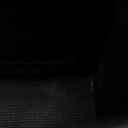 Saint Laurent Grain De Poudre Textured Mixed Matelasse Triquilt Medium Monogram Satchel Black 10 of 10