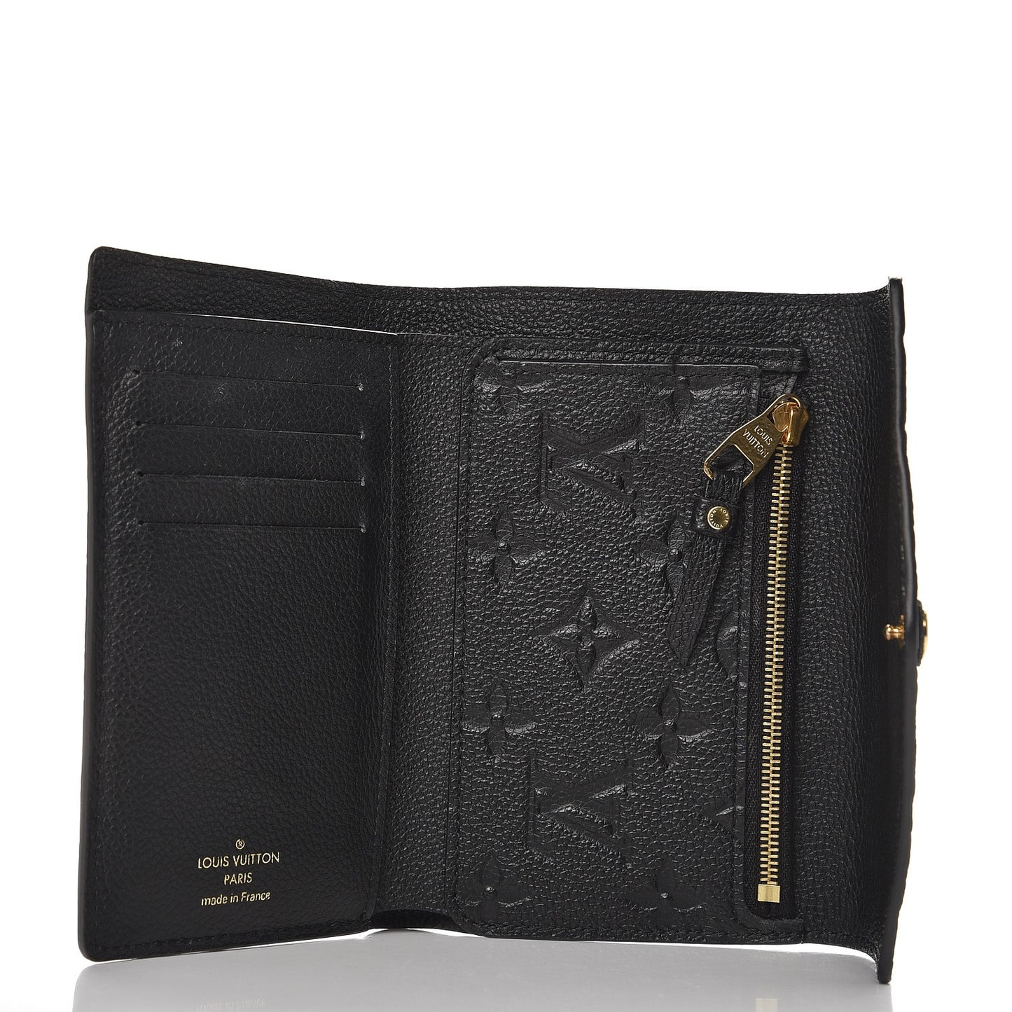 Empreinte Compact Curieuse Wallet Black