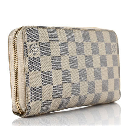 Louis Vuitton Damier Azur Zippy Wallet 3 of 11