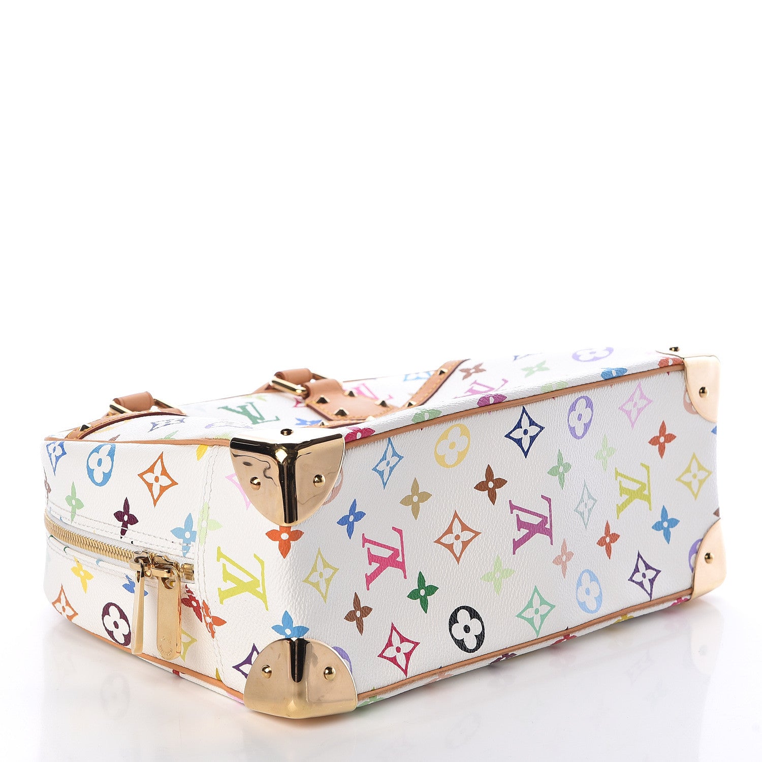 Louis Vuitton Monogram Multicolor Trouville White 4 of 8