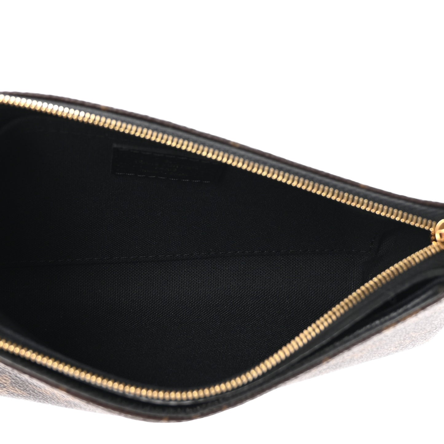 LOUIS VUITTON Monogram Pallas Clutch Black