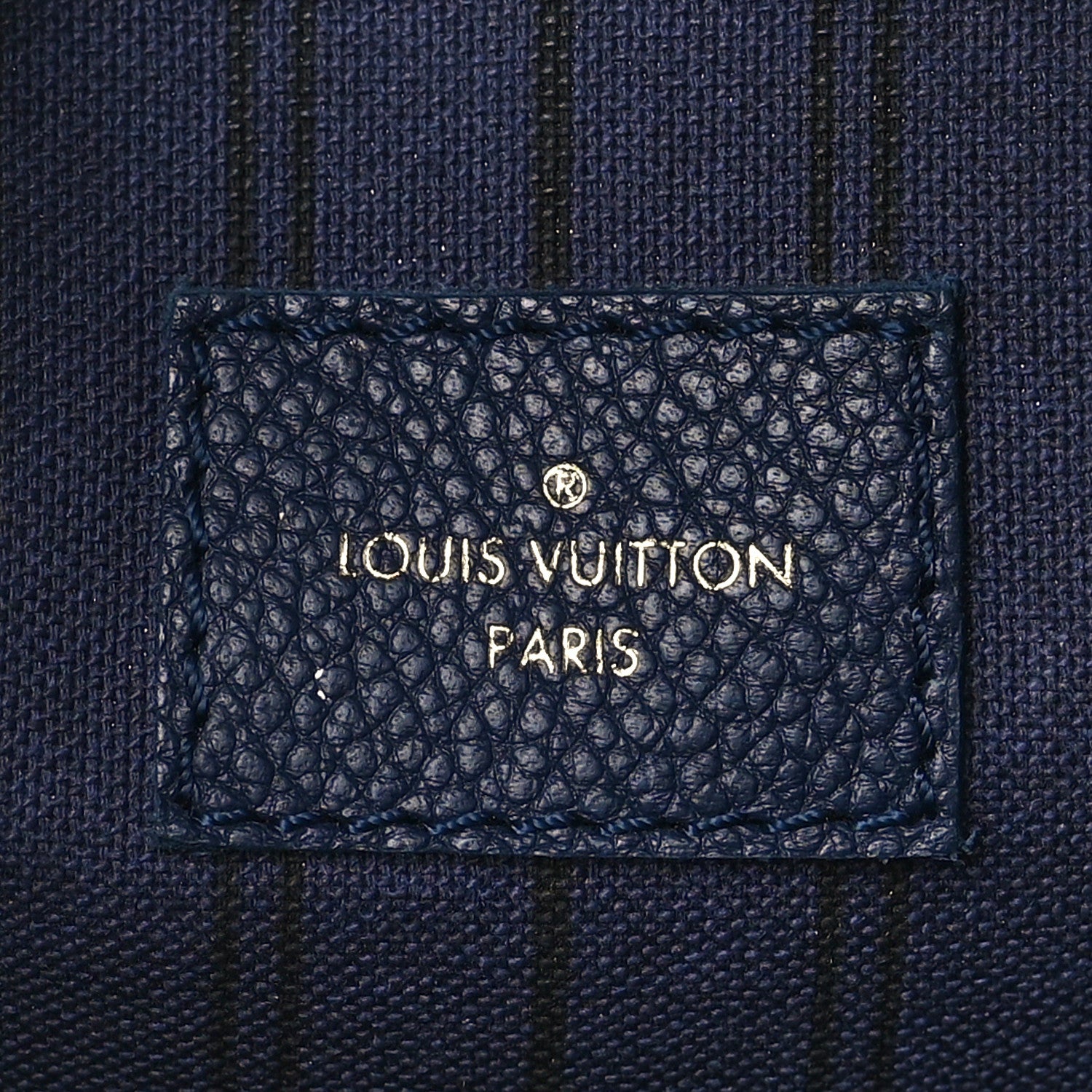 Louis Vuitton Empreinte Pochette Metis Navy 6 of 10