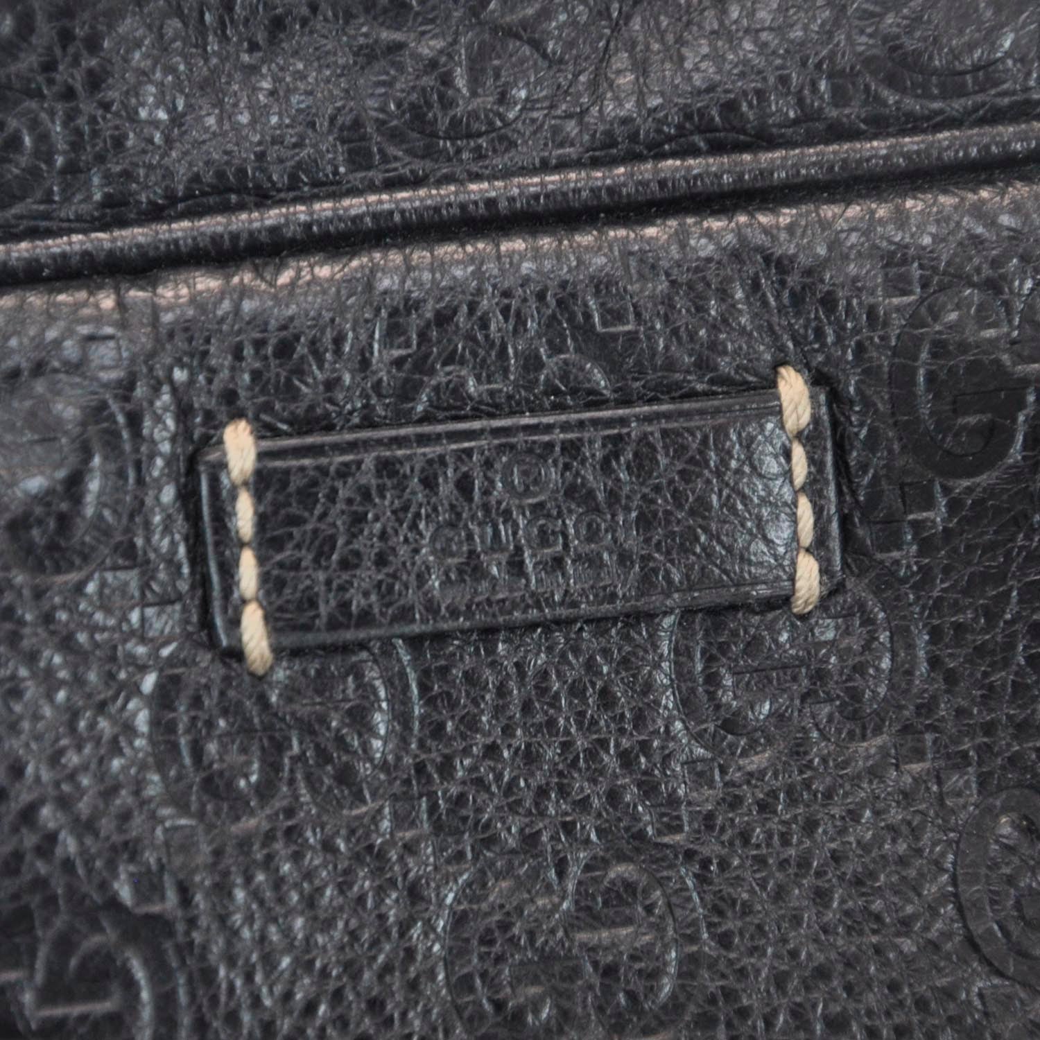 Gucci Guccissima Briefcase Black 9 of 13