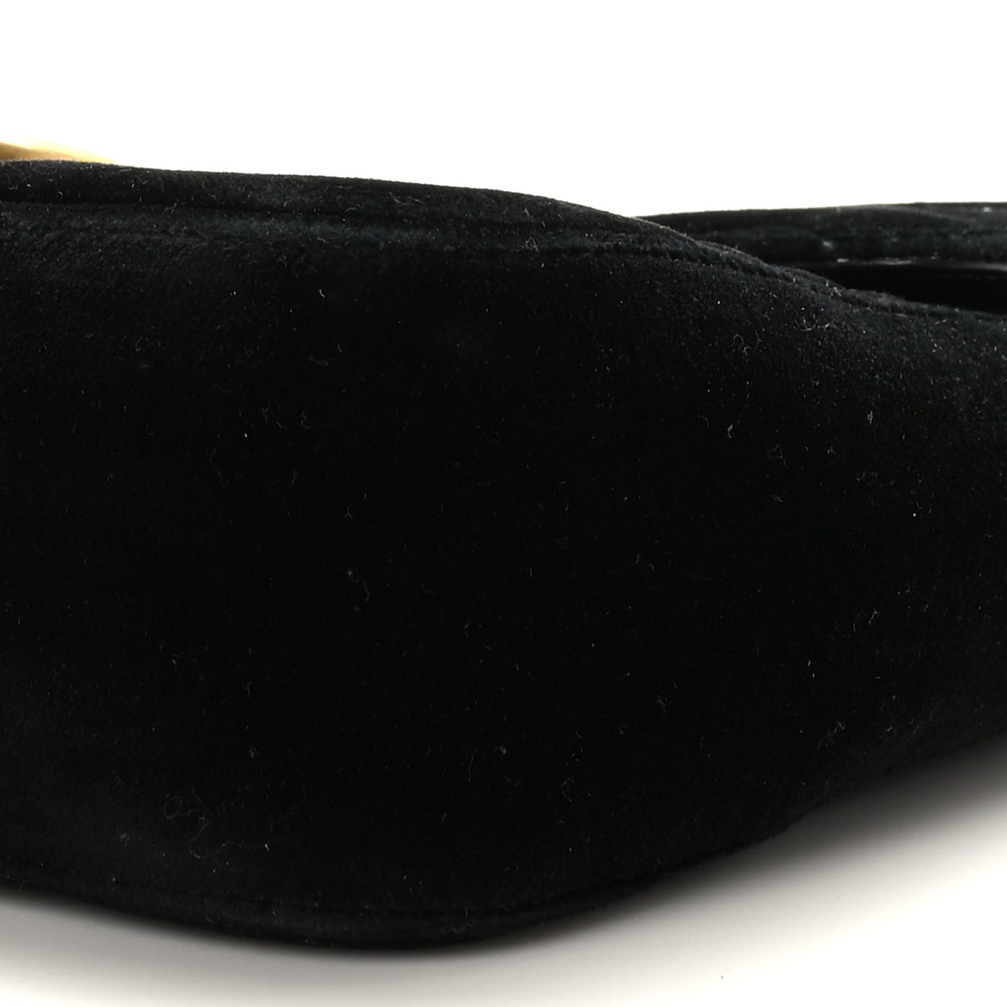 Velvet Matelasse Medium GG Marmont Shoulder Bag Black