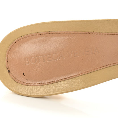 Bottega Veneta Lambskin Stretch Mule Sandals 39.5 Nude 7 of 9