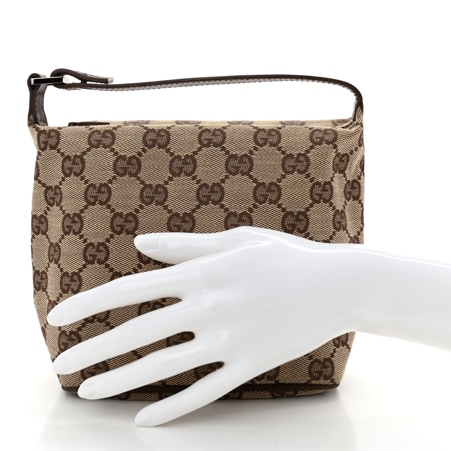 Monogram GG Pochette shoulder Bag Brown