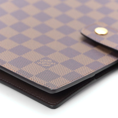 Louis Vuitton Damier Ebene Large Ring Agenda Cover 8 of 8