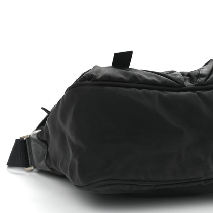 Prada Nylon Vela Messenger Bag Black 7 of 14
