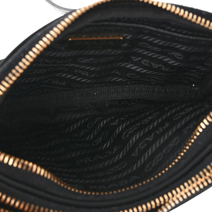 Prada Tessuto Nylon Mini Camera Crossbody Bag Black 7 of 10