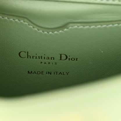 Christian Dior Smooth Calfskin Micro 30 Montaigne Flap Bag Mint Green 6 of 12