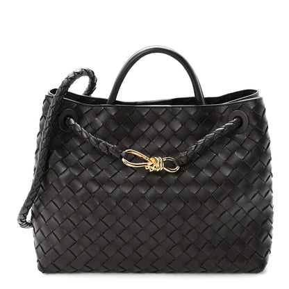 Bottega Veneta Nappa Intrecciato Medium Andiamo Shoulder Bag Fondant 1 of 9