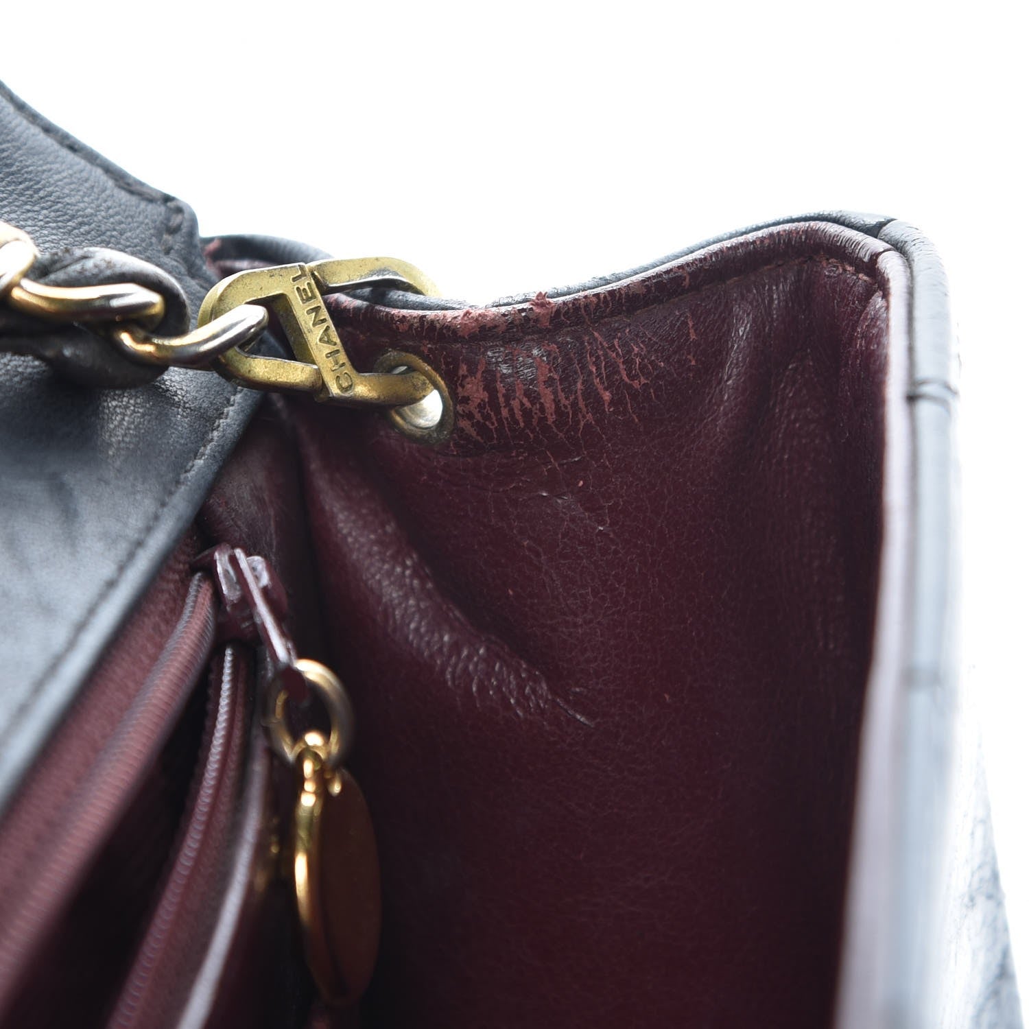 Chanel Lambskin Quilted Small Single Flap Black 15 of 21