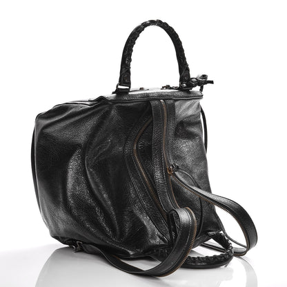 Balenciaga Agneau Classic Hardware Extra Small Zip Traveler Backpack Black 4 of 8