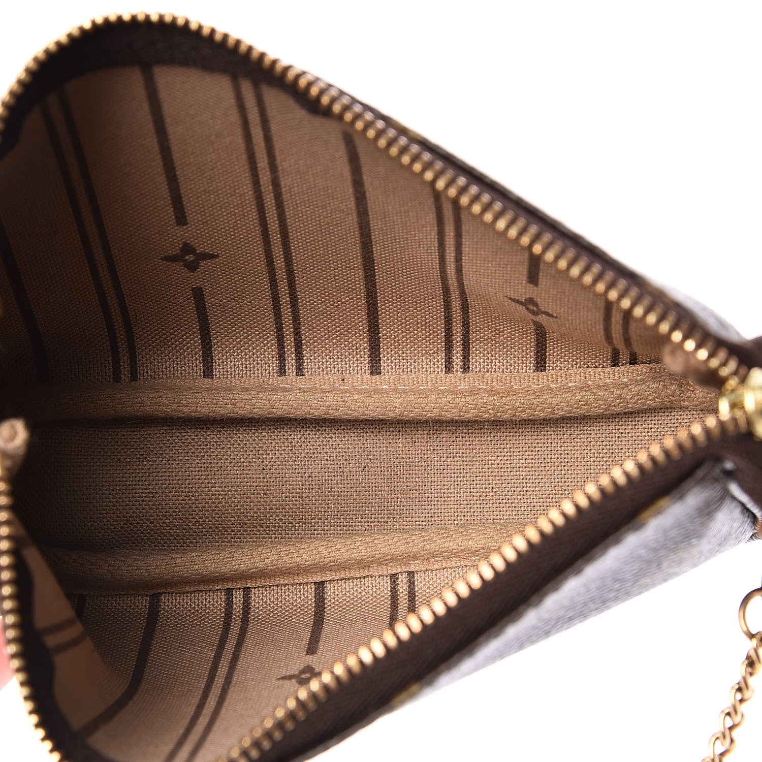 Louis Vuitton Monogram Complice Trunks and Bags Mini Pochette Accessories Beige 5 of 7