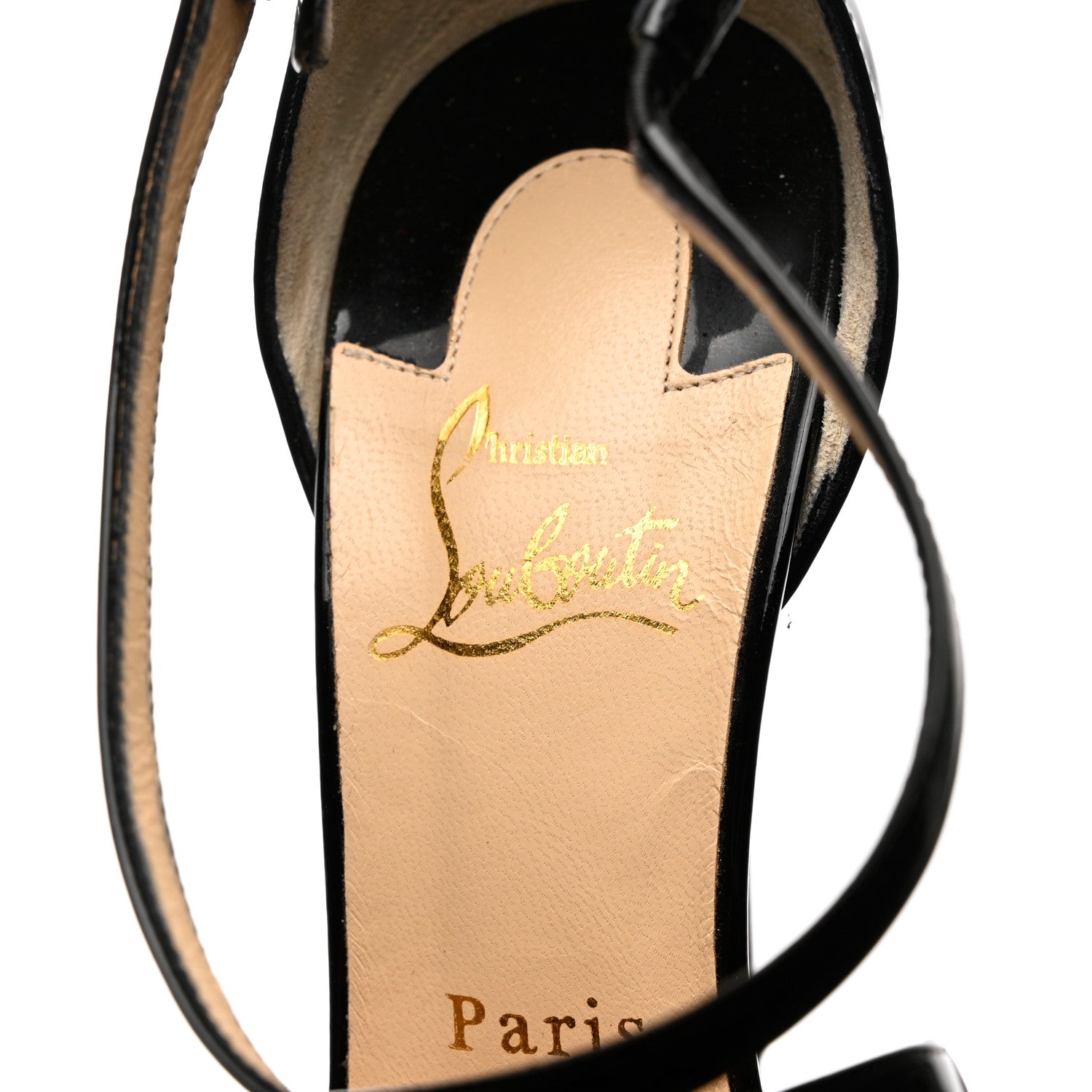 Christian Louboutin Patent Exagona 160 Pumps 40 Black 6 of 7