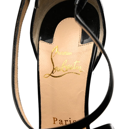 Christian Louboutin Patent Exagona 160 Pumps 40 Black 6 of 7
