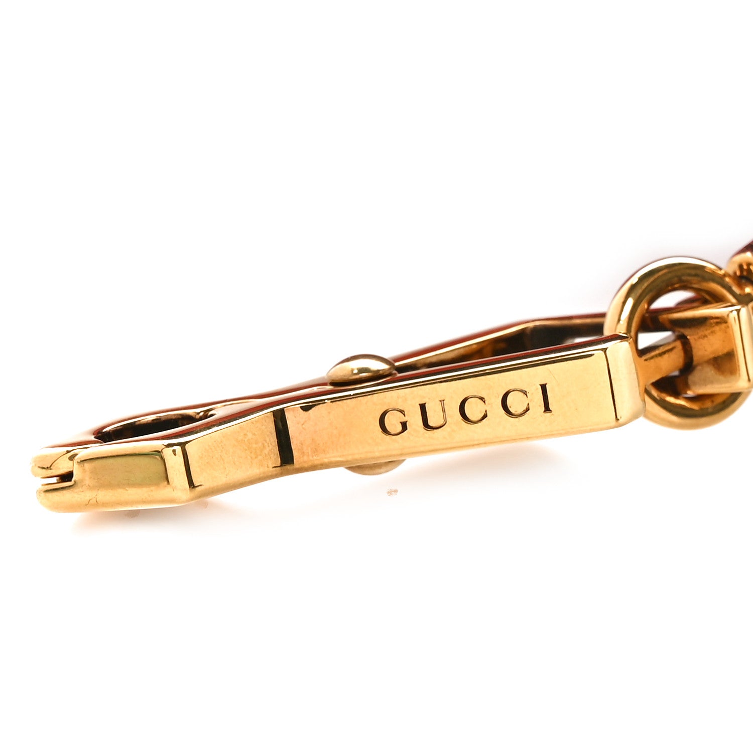 Gucci Canvas Web Shoulder Strap  Red Navy 4 of 4