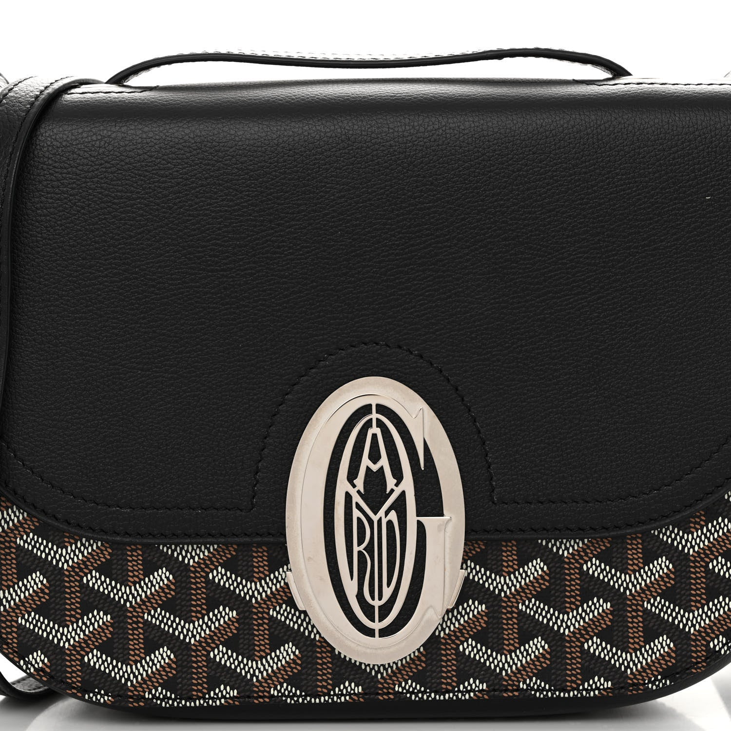 Goyard Goyardine 233 PM Shoulder Bag Black 7 of 9