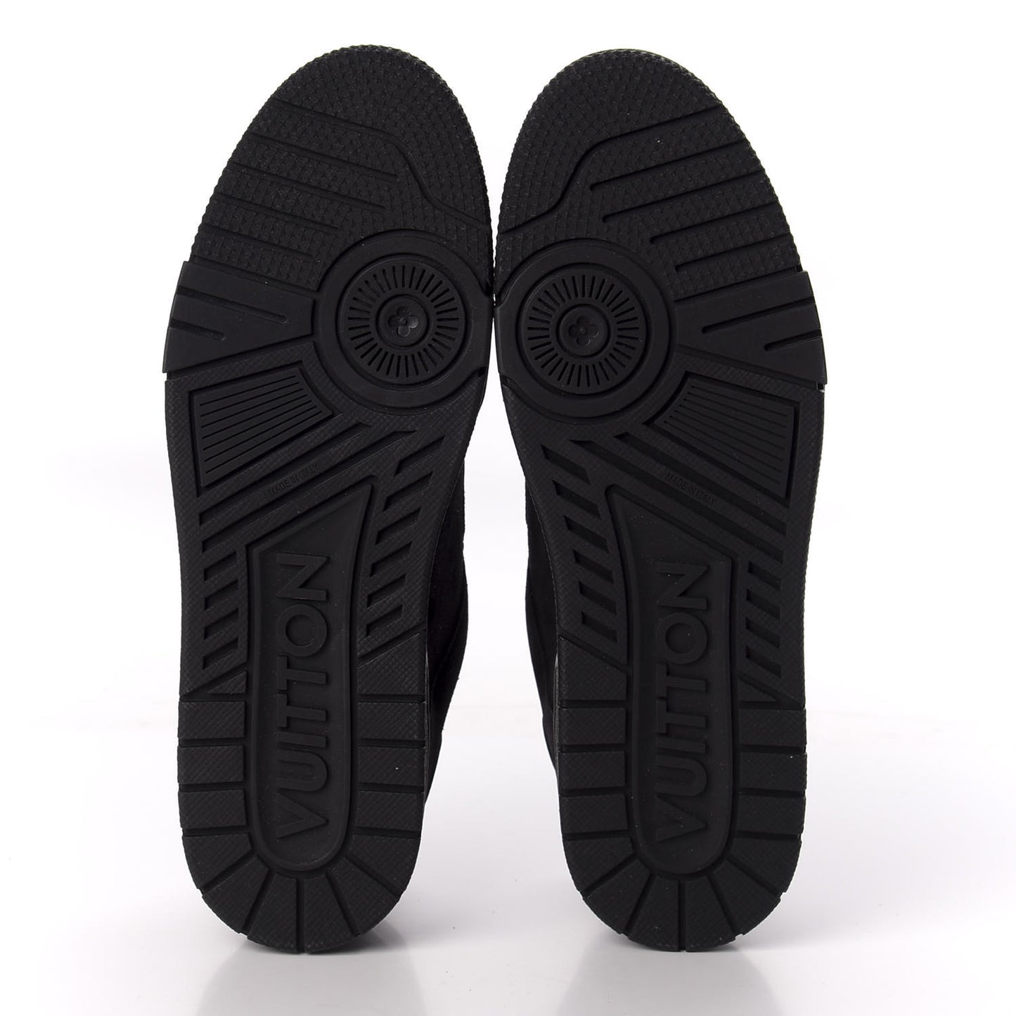 Suede Uniform Sneakers 9.5 Black
