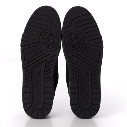 Louis Vuitton Suede Uniform Sneakers 9.5 Black 5 of 10