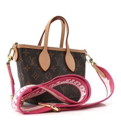 Louis Vuitton Monogram Neverfull BB Pink Peony 3 of 9